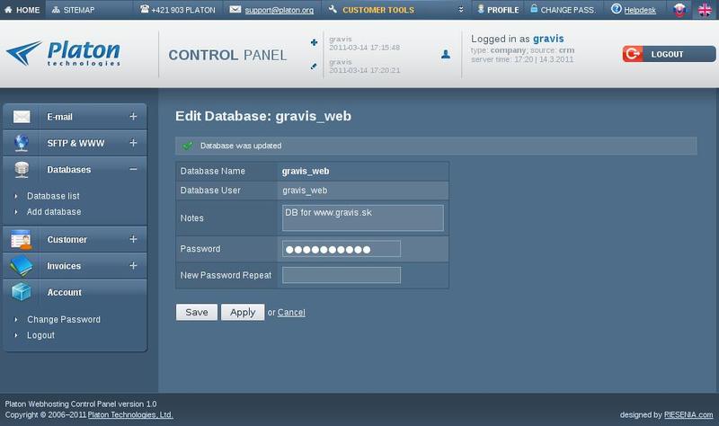 Database editing